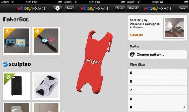 3D печать ebay